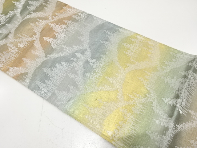 Japanese Kimono / Antique / Fukuro Obi Silk